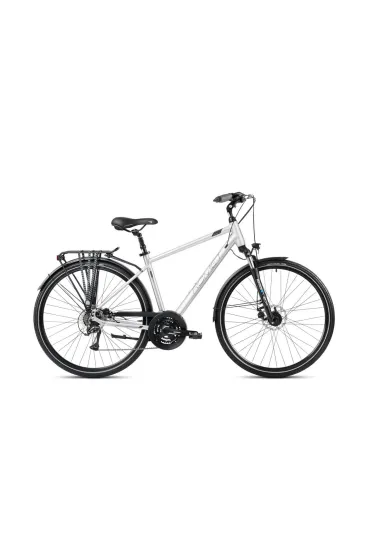 Romet Rower trekkingowy WAGANT 4 2024 srebrno-czarny 21 L