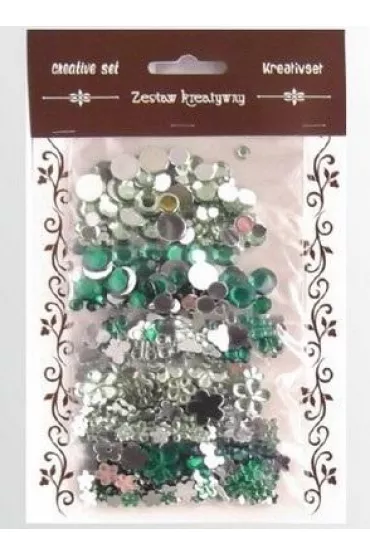 Galeria Hobby Zestaw kamyczk�w zielone 35g