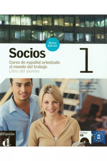 Socios 1 ne podrecznik +mp3 do pobrania - Marisa Gonzalez, Martin Felipe, Rodrigo Conchi