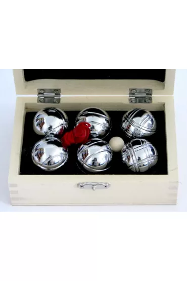 Boule 6 szt. - mini zestaw w drewnianym etui