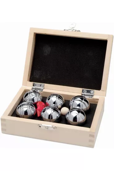Boule 6 szt. - mini zestaw w drewnianym etui