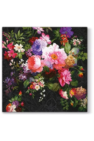 Paw Serwetki R�e na aksamicie 33 x 33 cm