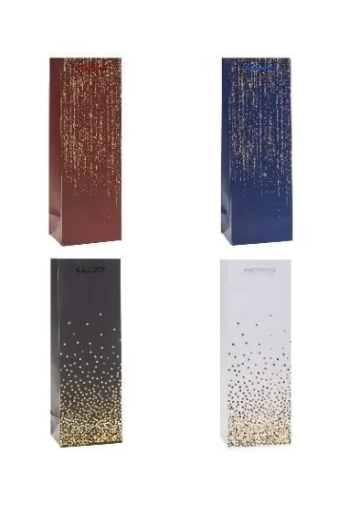 Rozette Torebka ozdobna na butelk� 12x36x9cm mix