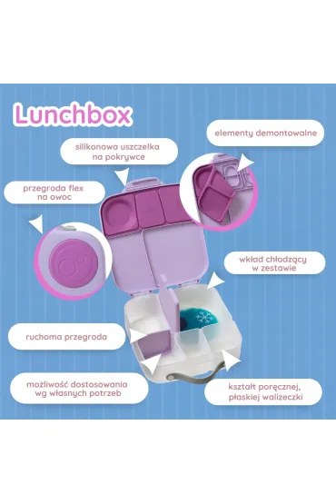 b.box Lunchbox, Sugar Plum 2 l
