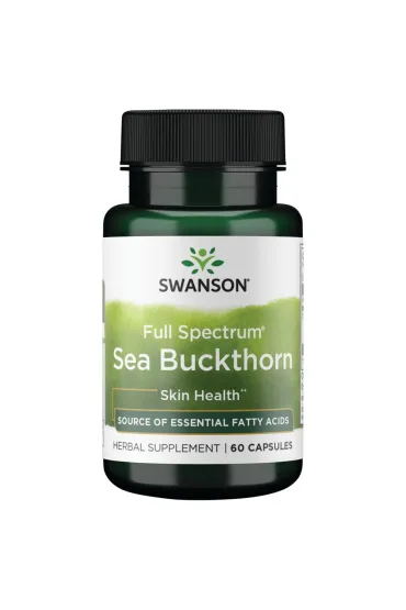 Swanson Full Spectrum Sea Buckthorn - Rokitnik Suplement diety 60 kaps.