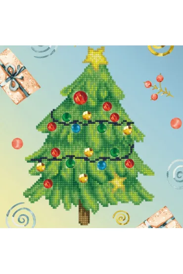 Diamond Dotz - Box Merry Christmas Tree