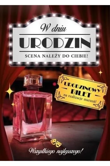Armin Style KARNET URODZINY B6 Z KOP AS GM-1337 FOL