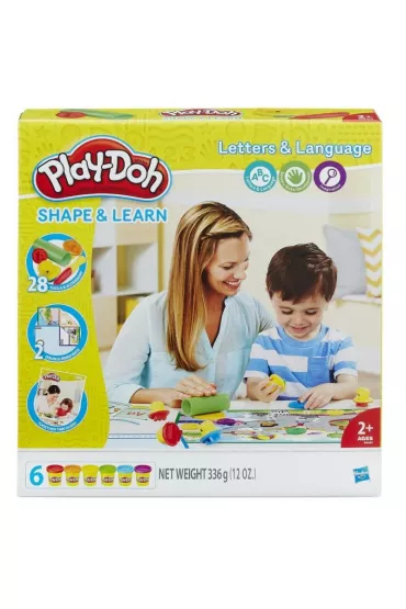 Ciastolina zestaw Literki i mowa Hasbro