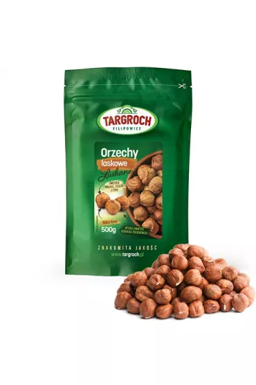 Targroch Orzechy laskowe uszczone 500 g