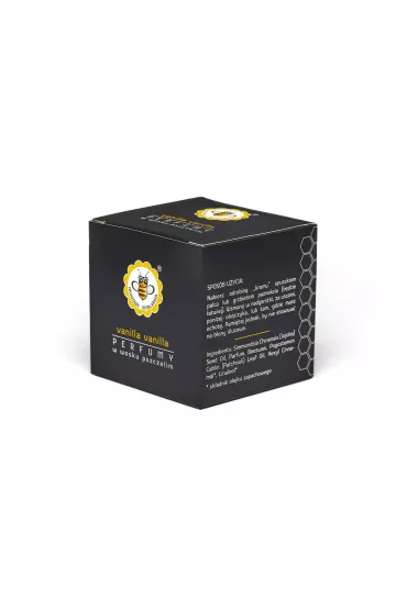 Miodowa Mydlarnia Perfumy w wosku pszczelim vanilla vanilla