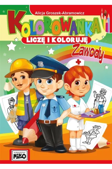 Kolorowanka Licz� i koloruj� Zawody - Alicja  Groszek-Abramowicz