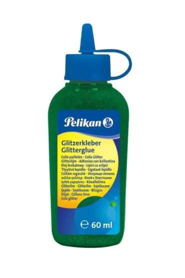 Pelikan Klej z brokatem zielony 60 ml