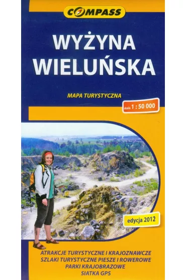 Mapa turystyczna Wy�yna Wielu�ska 1:50 000