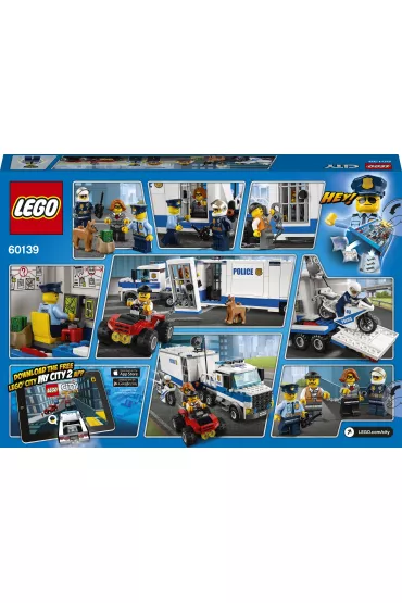 LEGO City Mobilne centrum dowodzenia 60139