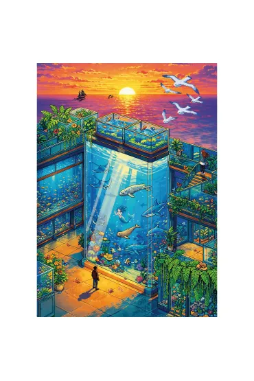 Puzzle 1000 Spojrzenie w g��bi� TREFL