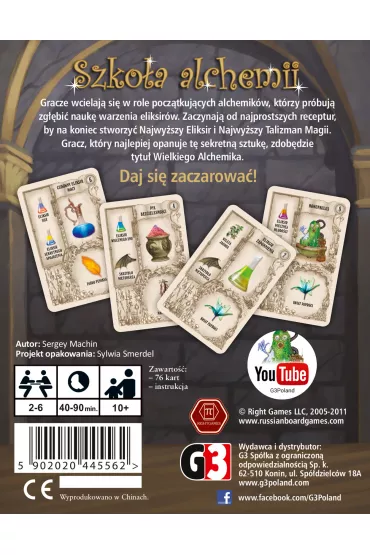 Szkoa alchemii G3 - Machin Sergey