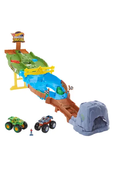 Hot Wheels Monster Trucks Tor wy�cigowy Turniej Tytan�w Zestaw HGV12 Mattel