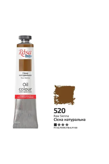 Rosa Farba olejna raw sienna 520 45 ml