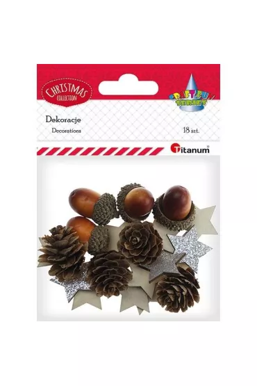 Titanum Dekoracje jesienna 18 szt.