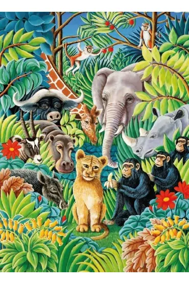 Museums & Galleries Karnet B6 z kopert� Jungle Party