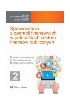 eBook Sprawozdania z operacji finansowych w jednostkach sektora finansw publicznych pdf