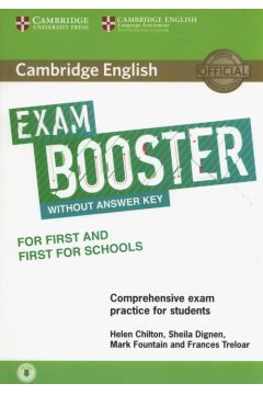 Cambridge English Exam Booster for First and First for Schools with Audio  Comprehensive Exam Practice for Students
