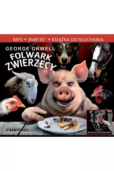 Audiobook Folwark zwierz�cy CD - George Orwell