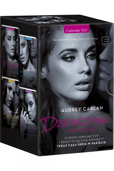 PAKIET Dziewczyna na miesi�c. 4 TOMY. Audrey Carlan - Audrey Carlan