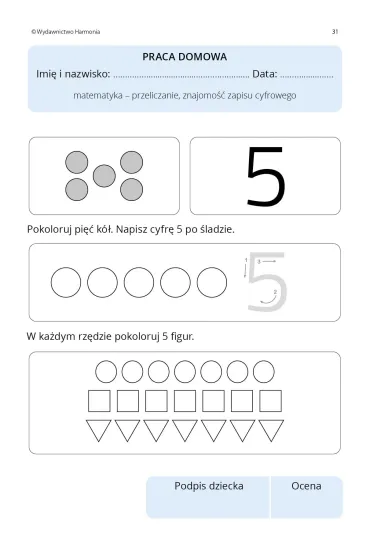 Prace domowe dla uczni�w ze specjalnymi potrzebami edukacyjnymi poziom 2 - Olga K�odnicka