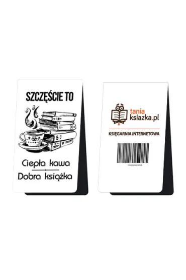 Magnetyczna zak�adka do ksi��ki - Szcz�cie to...