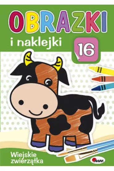 Obrazki i naklejki. Wiejskie zwierz�ta - Piotr Kozera