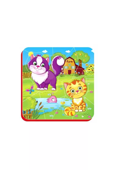Puzzle piankowe magnetyczne Kotki Roter Kafer