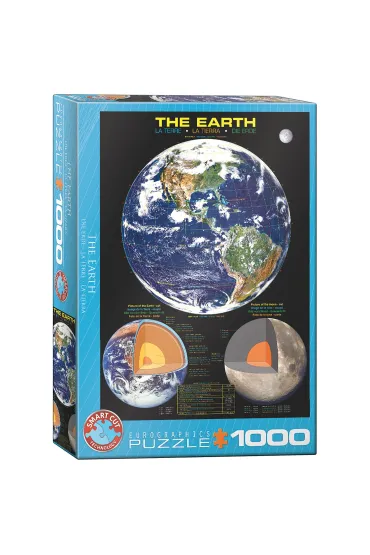 Puzzle 1000 el. Ziemia Eurographics
