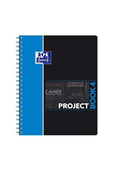 Ko�onotatnik Projectbook A4 Oxford Student kratka, 23.3x29.8 cm 80 kartek