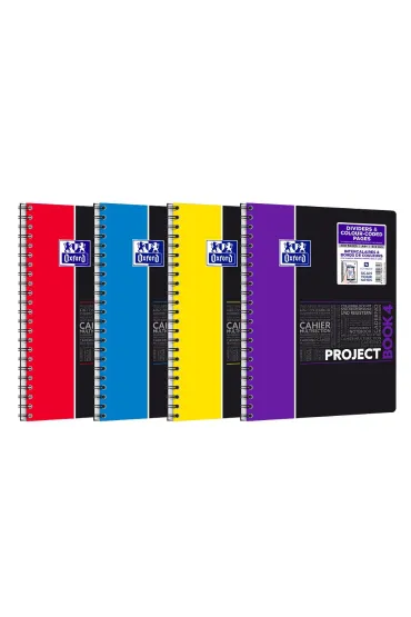 Ko�onotatnik Projectbook A4 Oxford Student kratka, 23.3x29.8 cm 80 kartek