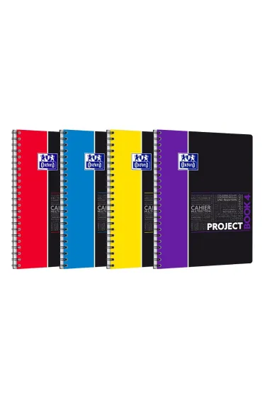 Ko�onotatnik Projectbook A4 Oxford Student kratka, 23.3x29.8 cm 80 kartek