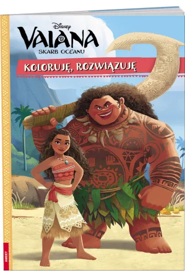 Vaiana. Skarb oceanu. Koloruj� rozwi�zuj�
