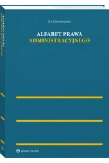 Alfabet prawa administracyjnego - Jan Zimmermann