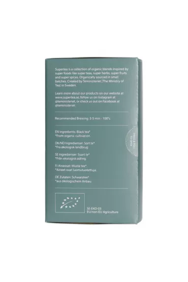 Teministeriet Supertea English Breakfast Organic Herbata czarna 20 sasz. Bio