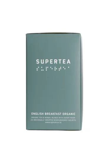 Teministeriet Supertea English Breakfast Organic Herbata czarna 20 sasz. Bio