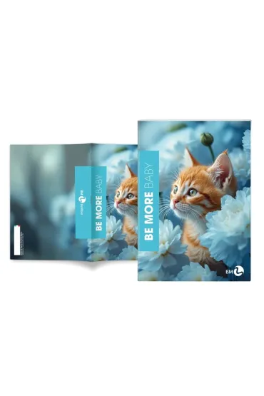 Zeszyt A4 Be More Baby w lini� 96 strony 100 g. 1szt.mix