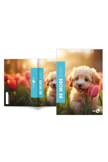 Zeszyt A4 Be More Baby w lini� 96 strony 100 g. 1szt.mix
