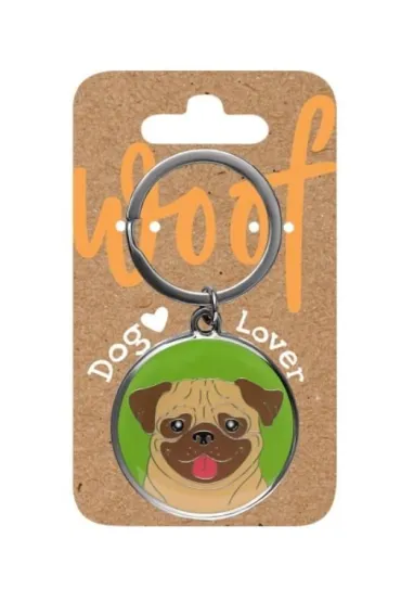 Be-Happy Gifts Brelok dla psiarzy - mops
