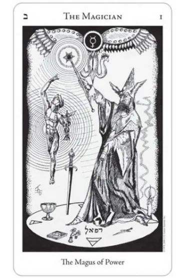 Hermetic Tarot, karty do wr�enia - Godfrey Dowson