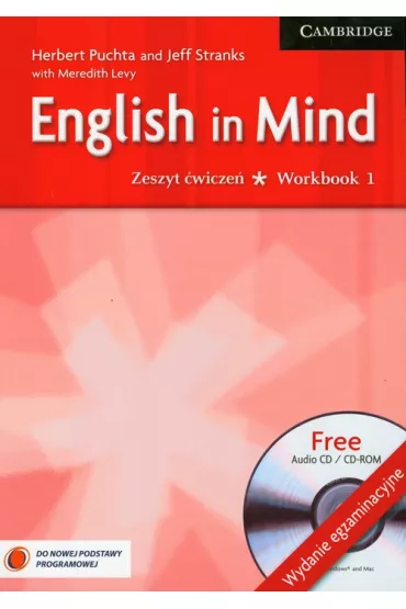 English in Mind 1. Workbook + CD. Wydanie egzaminacyjne