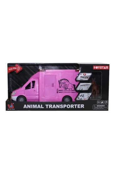 Auto do przewozu koni r�owe Macyszyn Toys