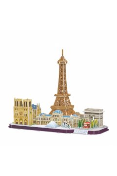 Puzzle 3D 114 el. City Line Paris Cubic Fun