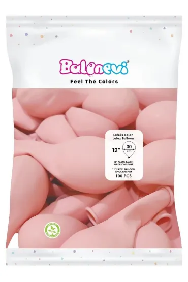 GoParty Balony lateksowe Pastel r�owe 30cm 100 szt
