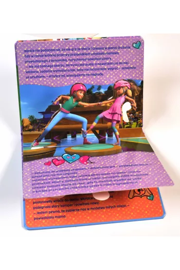 Barbie. Opowiadania 3D. Si�a si�str. Ksi��ka pop-up