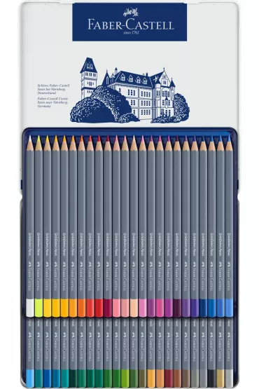 Faber-Castell Kredki akwarelowe Goldfaber Aqua w metalowym opakowaniu 48 kolor�w